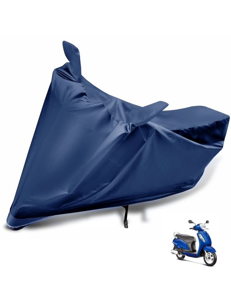     			Auto Hub Bike Body Cover for Suzuki Access 125 ( Pack of 1 ) , Navy Blue