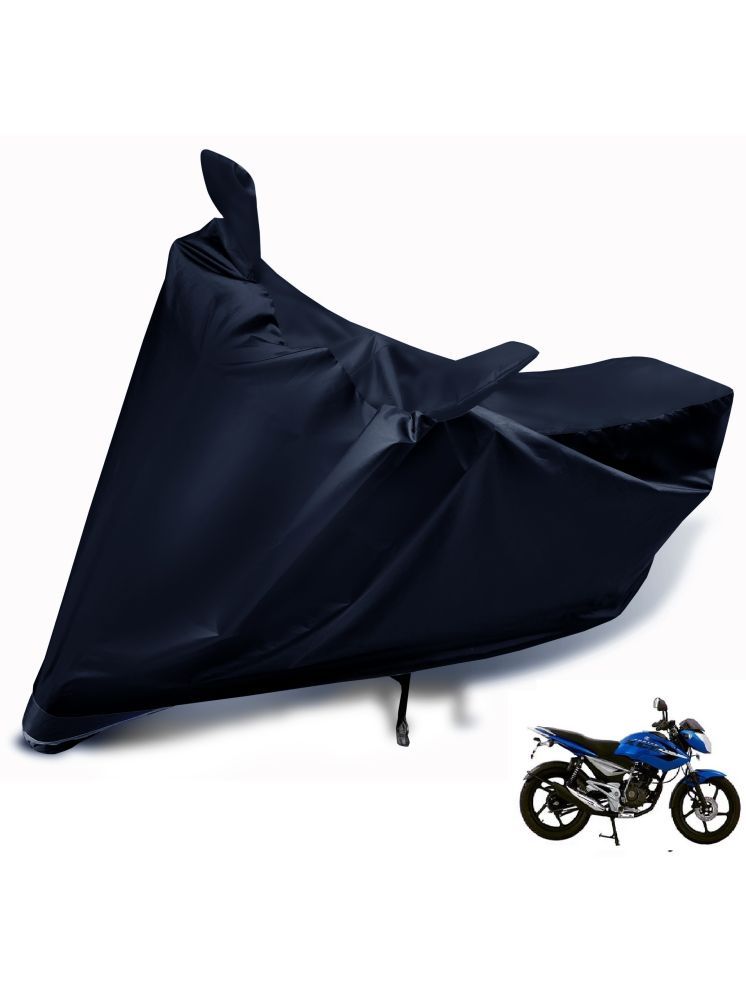     			Auto Hub Bike Body Cover for Bajaj XCD 135 ( Pack of 1 ) , Black