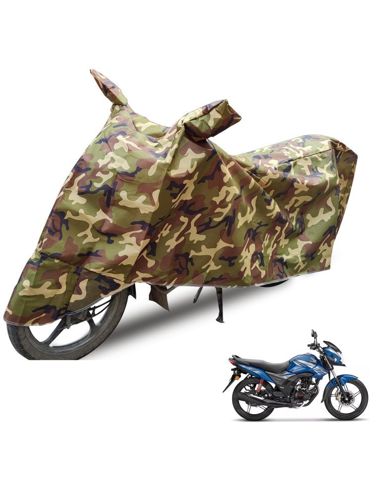     			Auto Hub Bike Body Cover for Honda CB 125 Shine SP ( Pack of 1 ) , Camouflage