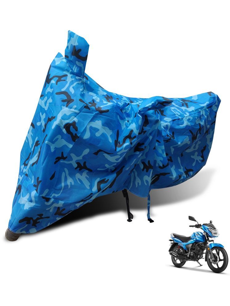     			Auto Hub Bike Body Cover for TVS Victor GLX ( Pack of 1 ) , Blue