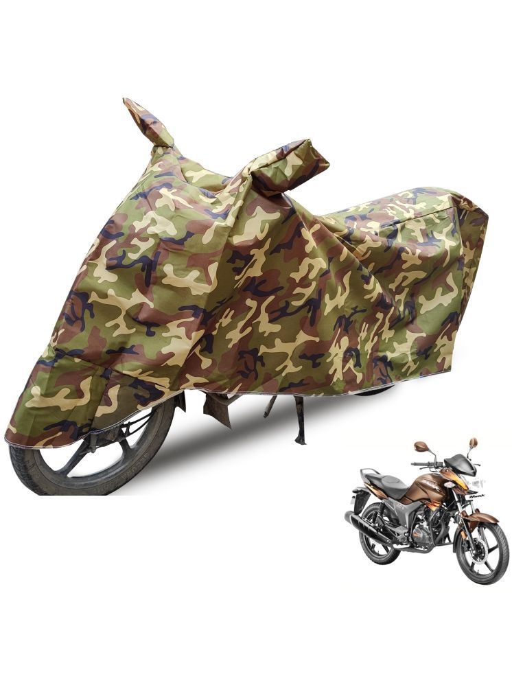     			Auto Hub Bike Body Cover for Hero Hunk ( Pack of 1 ) , Camouflage