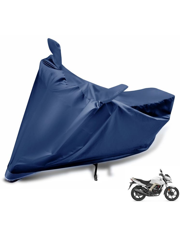     			Auto Hub Bike Body Cover for Honda CB Unicorn ( Pack of 1 ) , Navy Blue