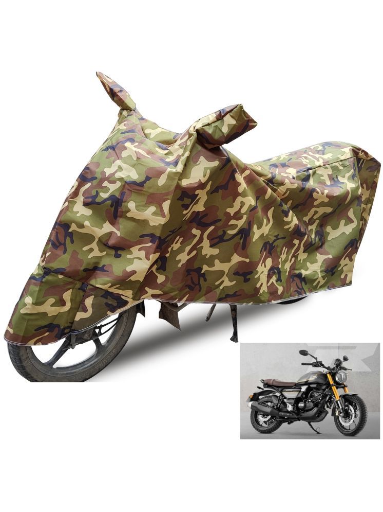     			Auto Hub Bike Body Cover for TVS All Bike Models ( Pack of 1 ) , Camouflage