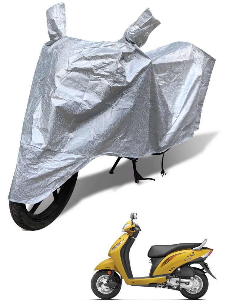     			Auto Hub Bike Body Cover for Honda Activa i ( Pack of 1 ) , Silver