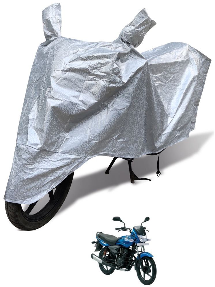     			Auto Hub Bike Body Cover for Bajaj Platina 125 ( Pack of 1 ) , Silver