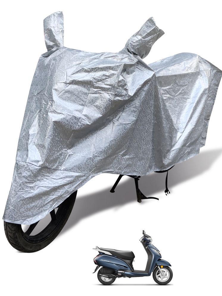     			Auto Hub Bike Body Cover for Honda Activa 3G ( Pack of 1 ) , Silver