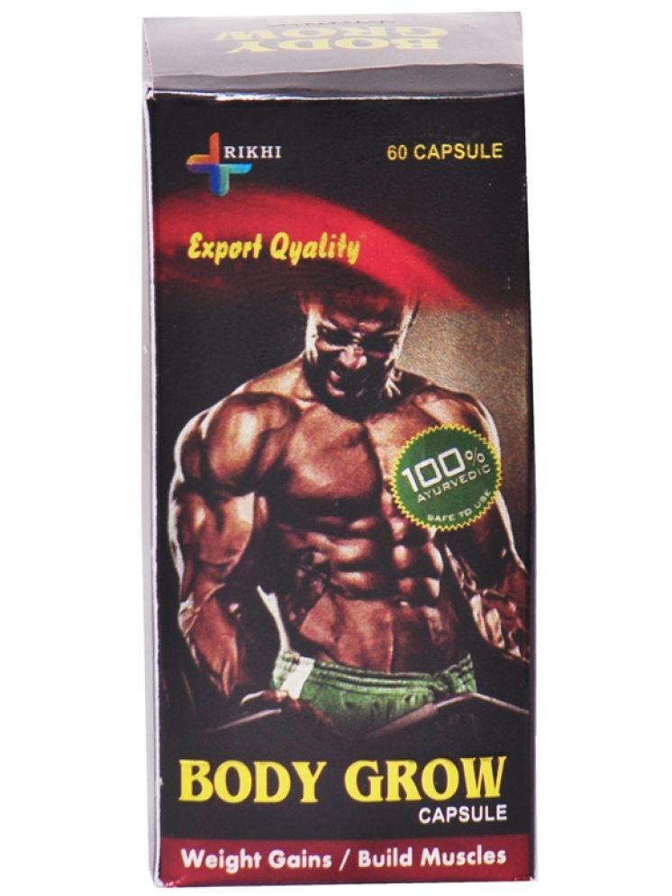     			Dr. Chopra Rikhi Body Grow Weight Gain Capsules 60 no.s Unflavoured Single Pack