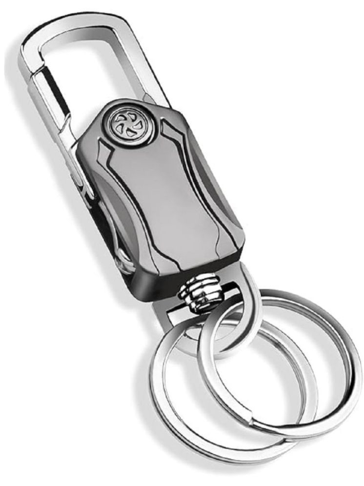     			HINGOL Silver Men's Utility Keychain ( Pack of 1 )