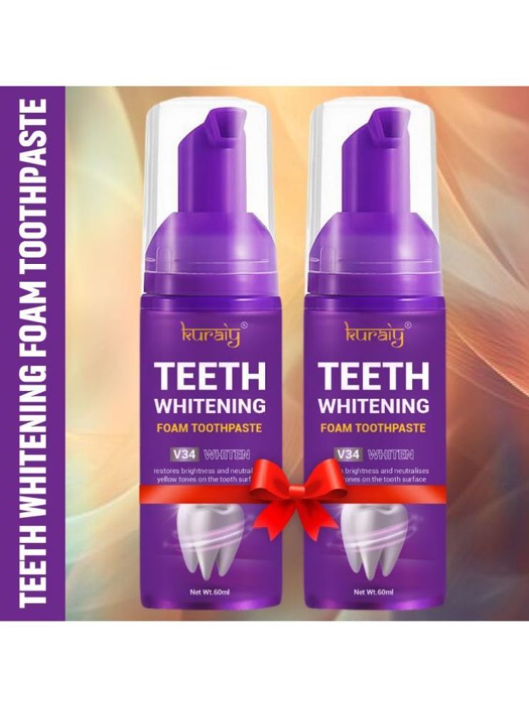     			KURAIY Whitening Toothpaste Pack of 2