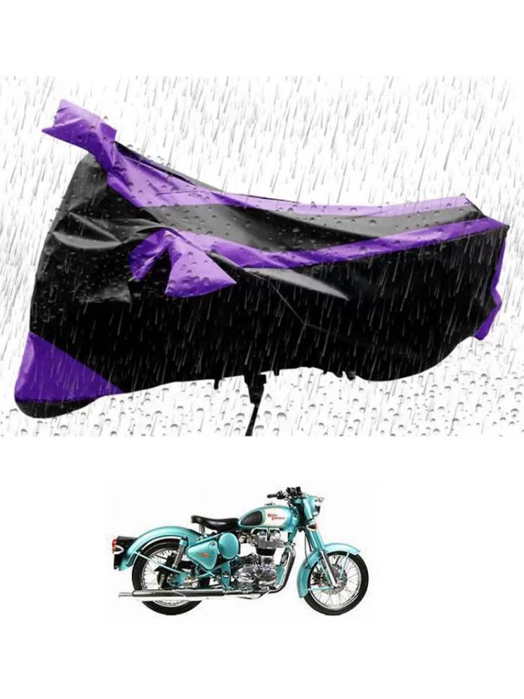     			RONISH Bike Body Cover for Royal Enfield Classic 500 ( Pack of 1 ) , Purple