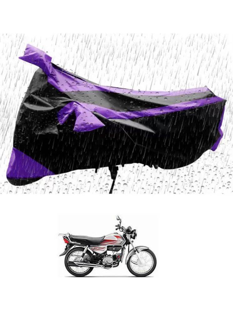     			RONISH Bike Body Cover for Hero HF Dawn ( Pack of 1 ) , Purple