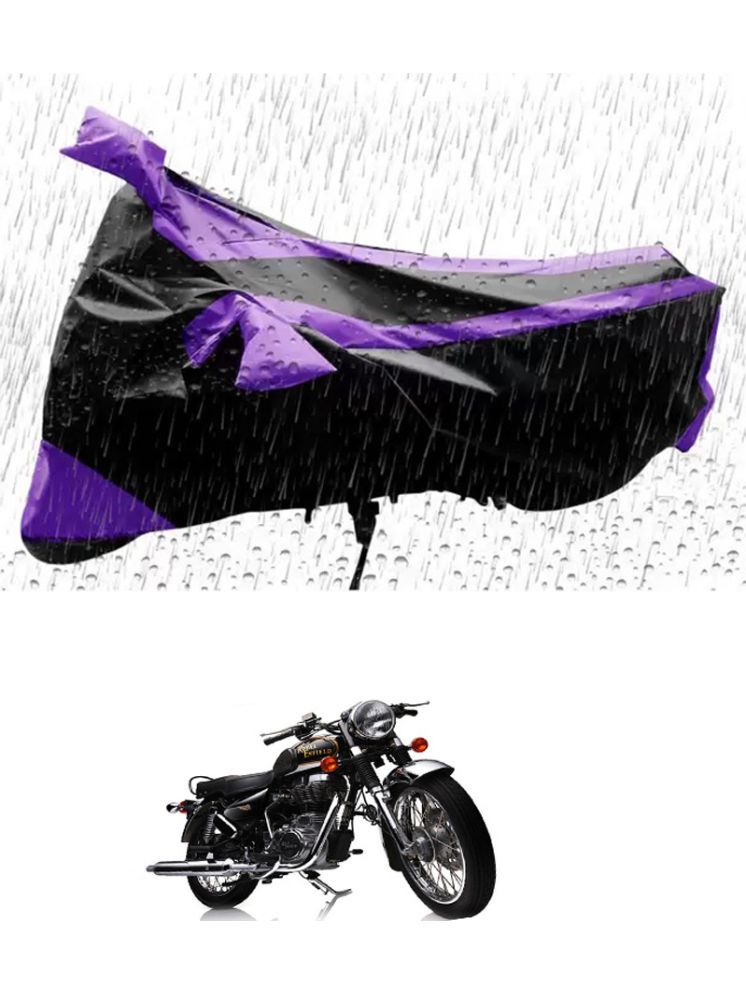     			RONISH Bike Body Cover for Royal Enfield Electra Delux ( Pack of 1 ) , Purple