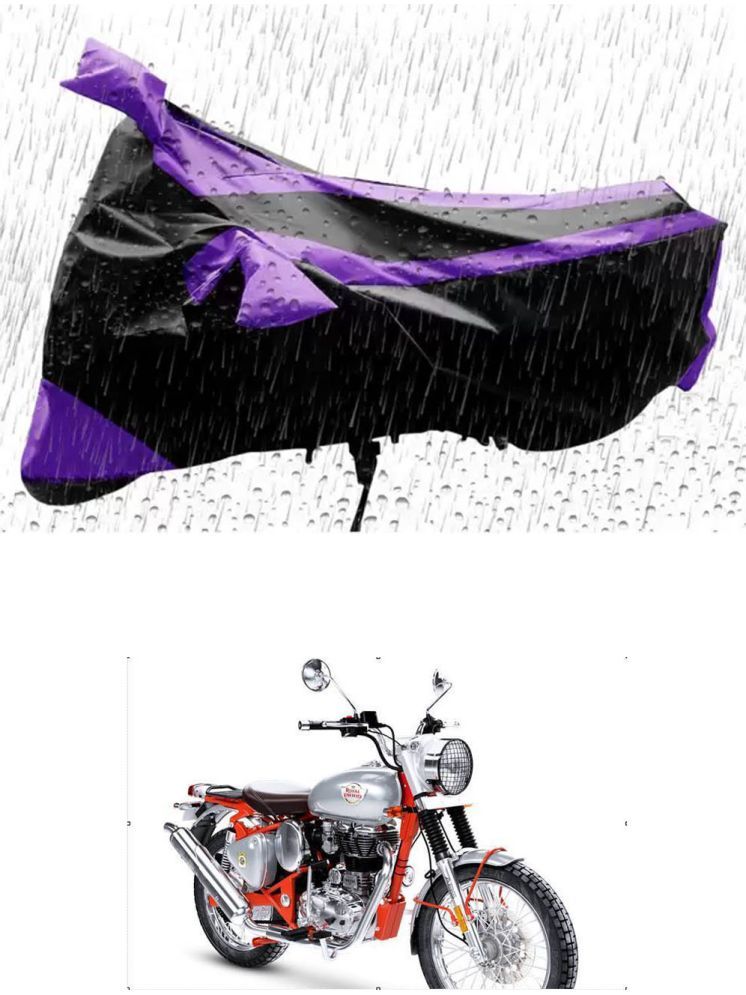     			RONISH Bike Body Cover for Royal Enfield Bullet 350 ( Pack of 1 ) , Purple