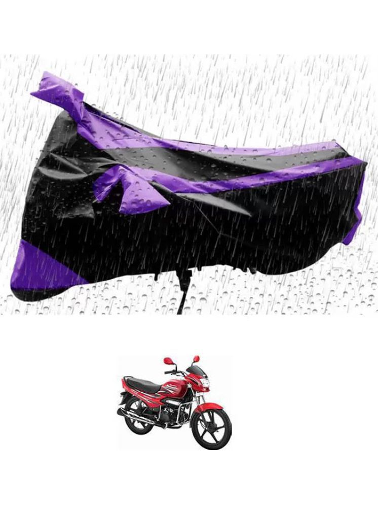     			RONISH Bike Body Cover for Hero Super Splendor ( Pack of 1 ) , Purple