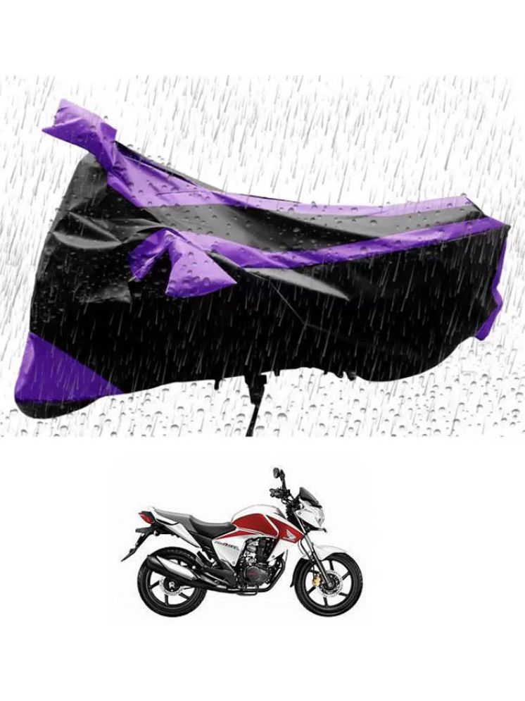     			RONISH Bike Body Cover for Honda CB Twister ( Pack of 1 ) , Purple