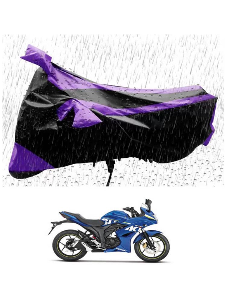     			RONISH Bike Body Cover for Suzuki Gixxer SF ( Pack of 1 ) , Purple