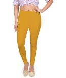 Colorscube - Mustard Lycra Women's Leggings ( Pack of 1 )