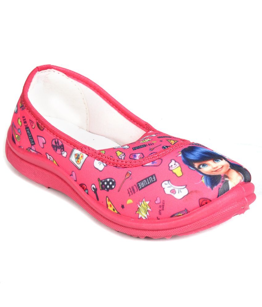     			Ajanta - Pink Girl's Ballerinas ( 1 Pair )