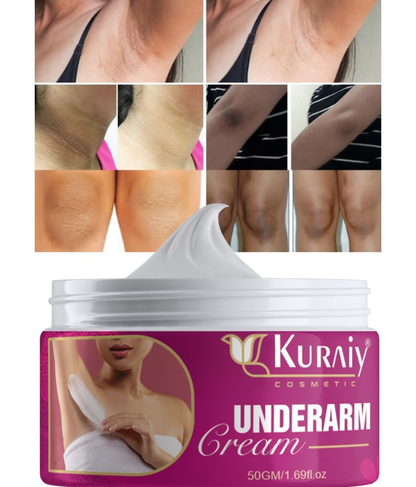     			KURAIY Underarm Whitening Cream for Dark Underarms