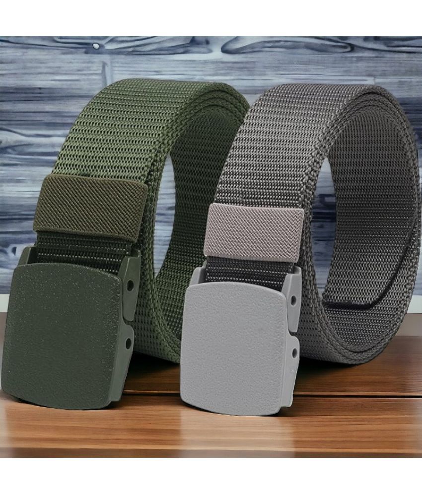     			Kastner - Multi Canvas Men's Casual Belt ( Pack of 2 )