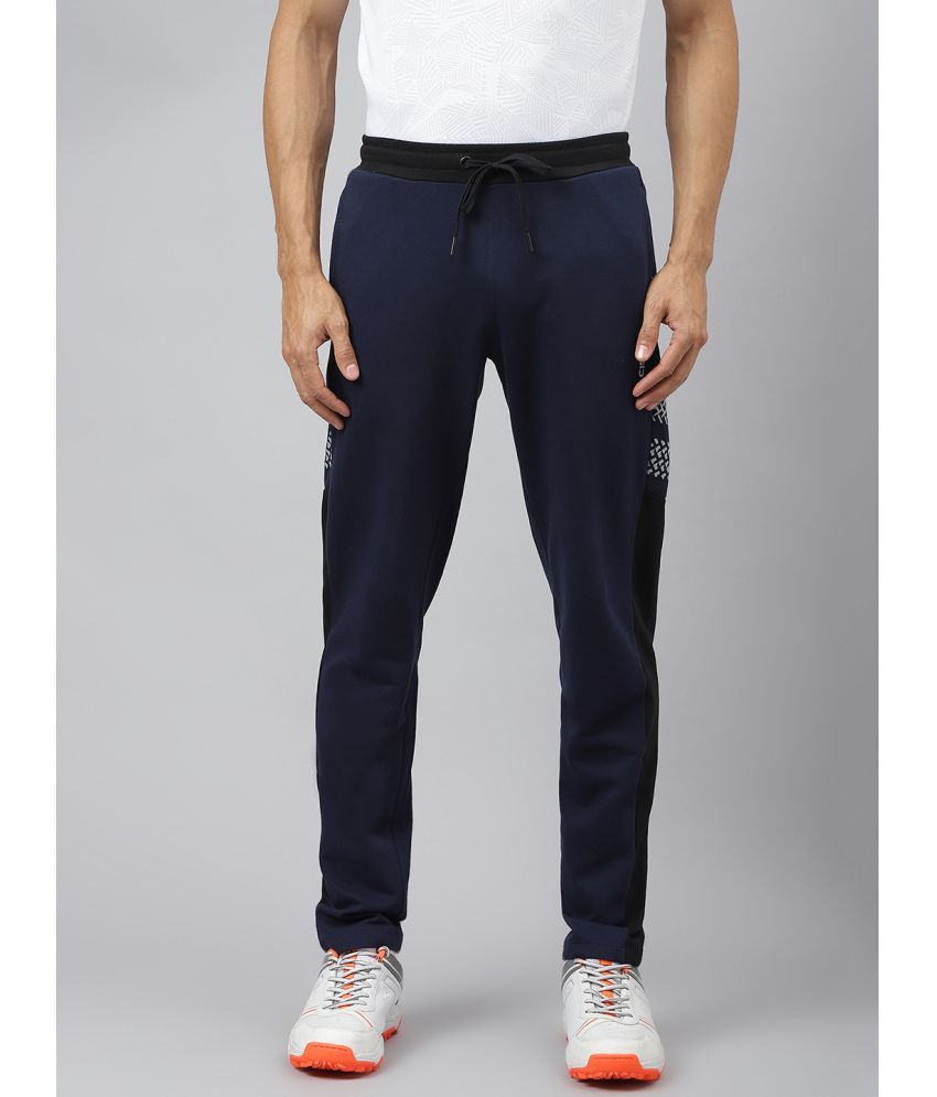     			Alcis Navy Blue Cotton Blend Men's Sports Trackpants ( Pack of 1 )