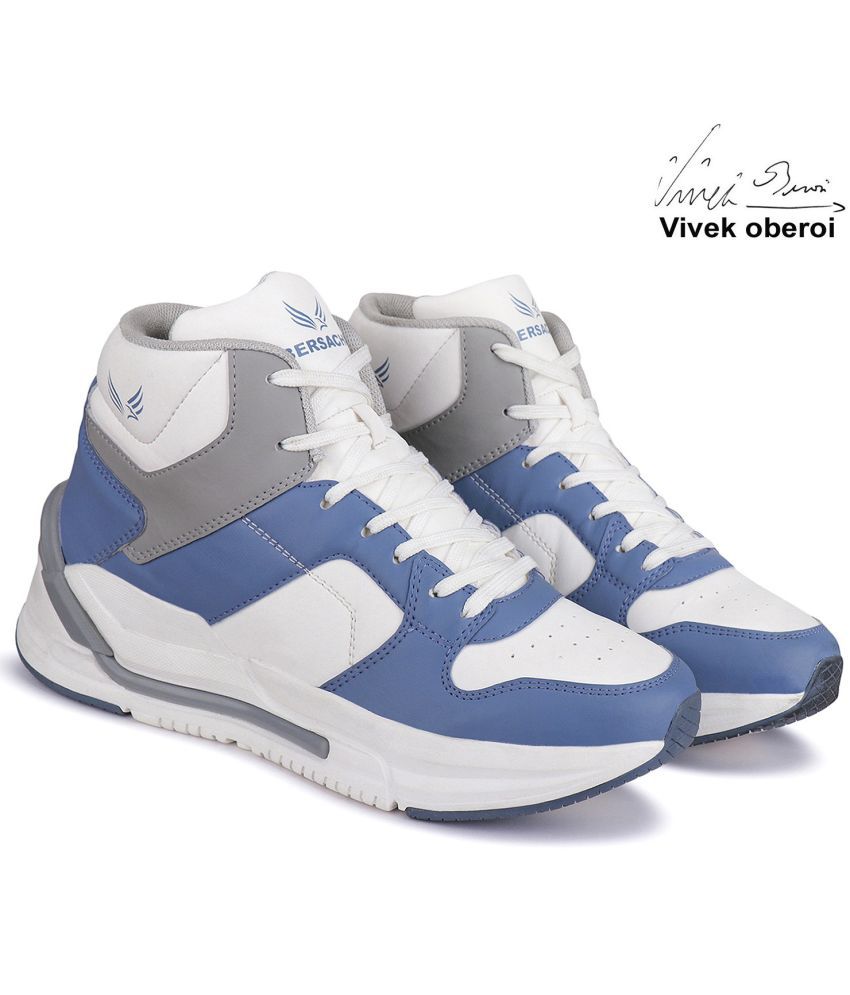    			Bersache Casual shoe for men Blue Men's High Tops Shoes