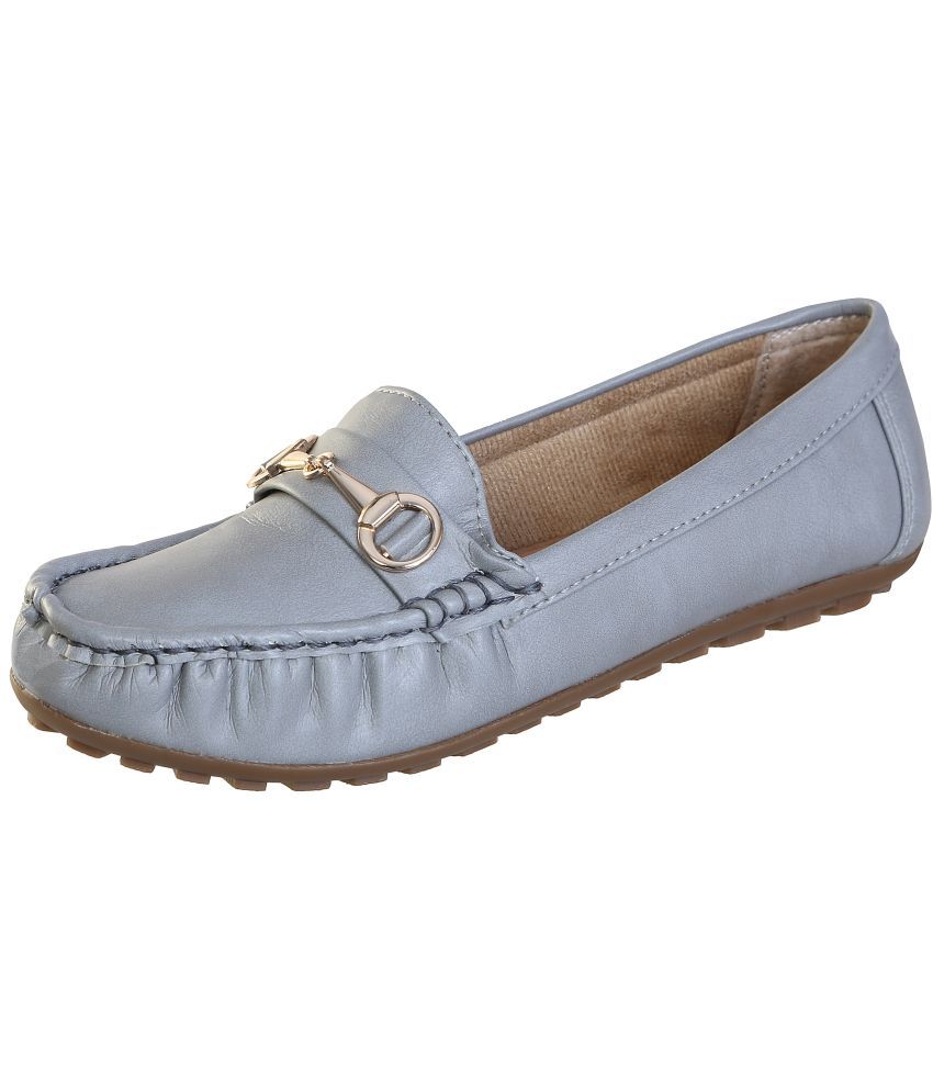     			Catbird Light Grey Women's Loafers