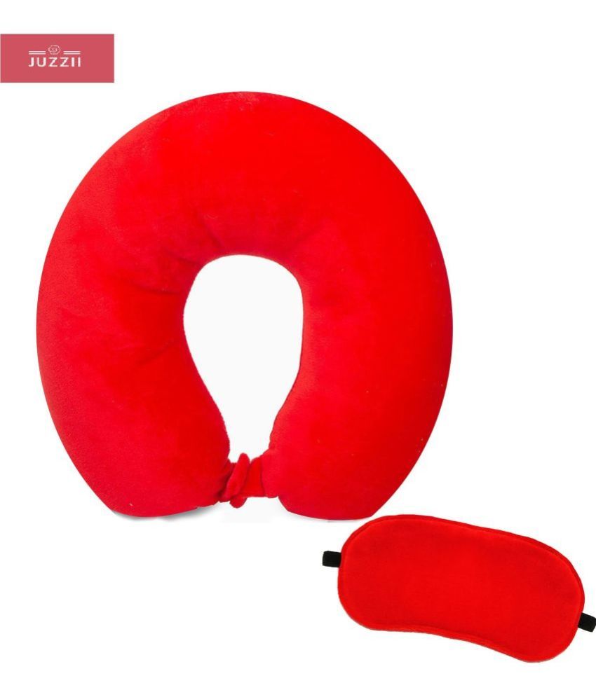     			JUZZII Multicolor Neck Pillow,Eye Shade ( Pack of 2 )