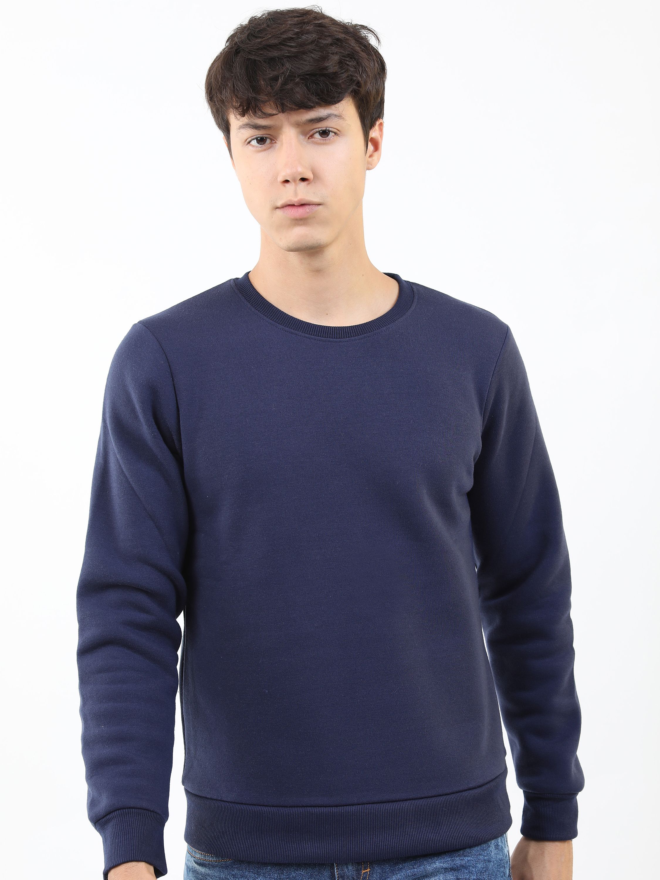     			Ketch Polyester Round Neck Men's Sweatshirt - Navy ( Pack of 1 )