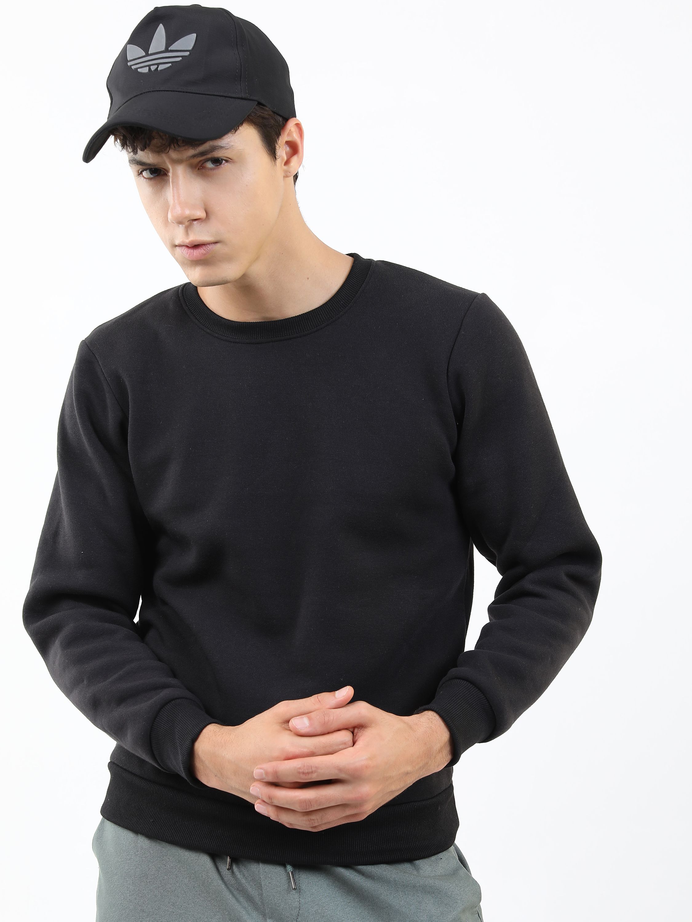     			Ketch Polyester Round Neck Men's Sweatshirt - Black ( Pack of 1 )