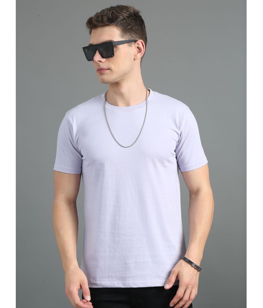     			Paul Street Pack of 1 Cotton Slim Fit Men's T-Shirt ( Lavender )