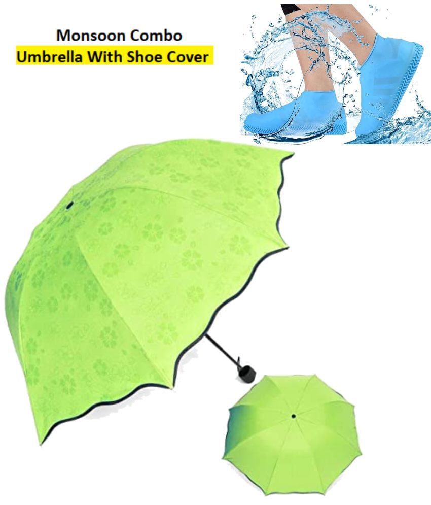     			RAMDEV ENTERPRISE Green 1 Fold Umbrella