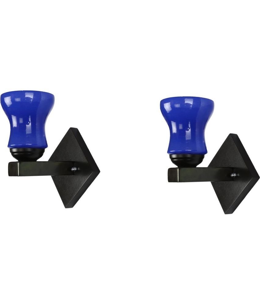     			Somil Blue Up & Down Light Lamp ( Pack of 2 )