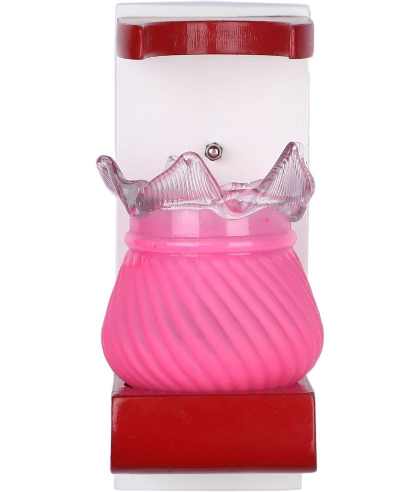     			Somil Pink Up & Down Light Lamp ( Pack of 1 )