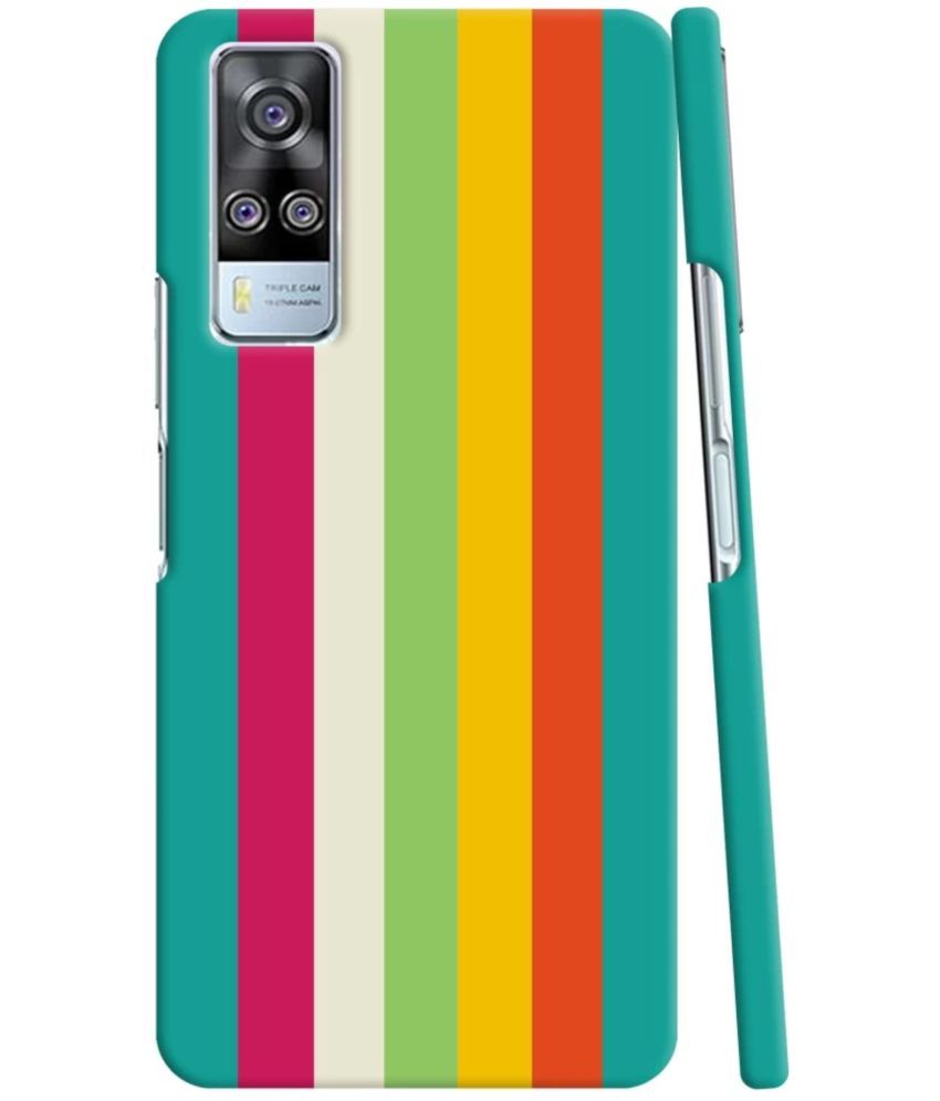     			T4U THINGS4U Multicolor Printed Back Cover Polycarbonate Compatible For Vivo Y53S ( Pack of 1 )