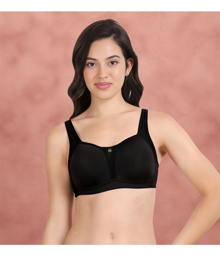     			Taabu Black Nylon Lightly Padded Women's Minimizer Bra ( Pack of 1 )