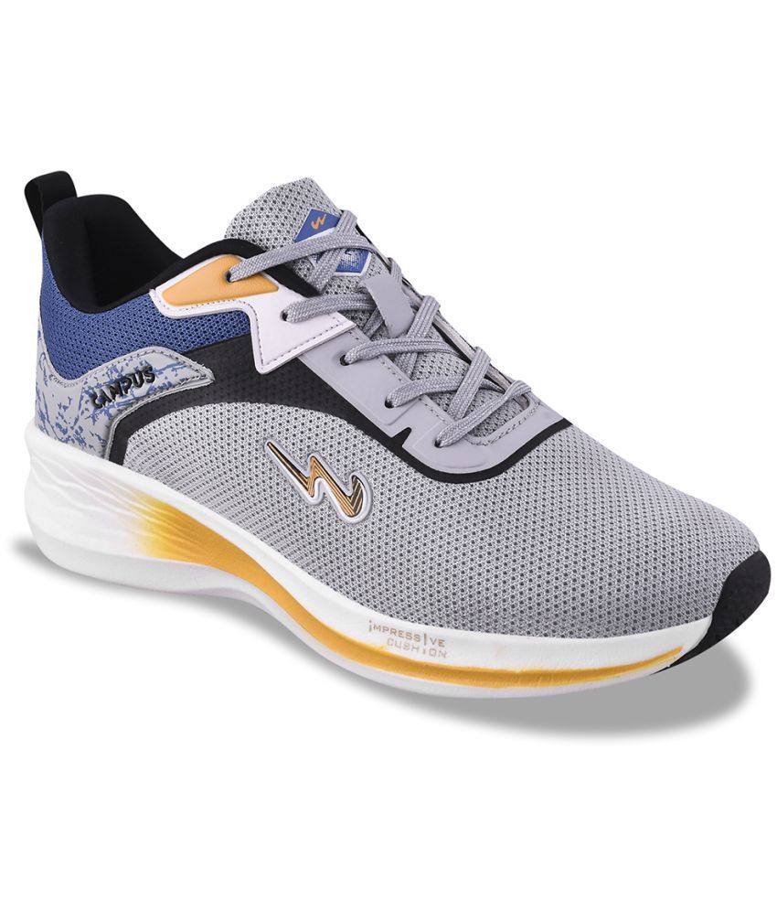     			Campus CAMP APEX Light Grey Men's Sports Running Shoes