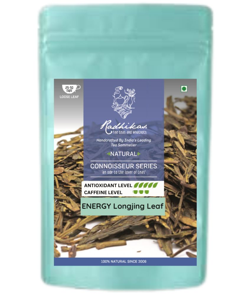     			RADHIKAS FINE TEAS AND WHATNOTS 50 gm Long Jing (Dragonwell) Green Tea ( Loose Leaf )