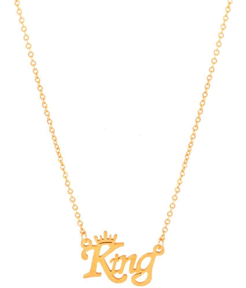     			Thrillz Gold Plated Chain ( Pack of 1 )