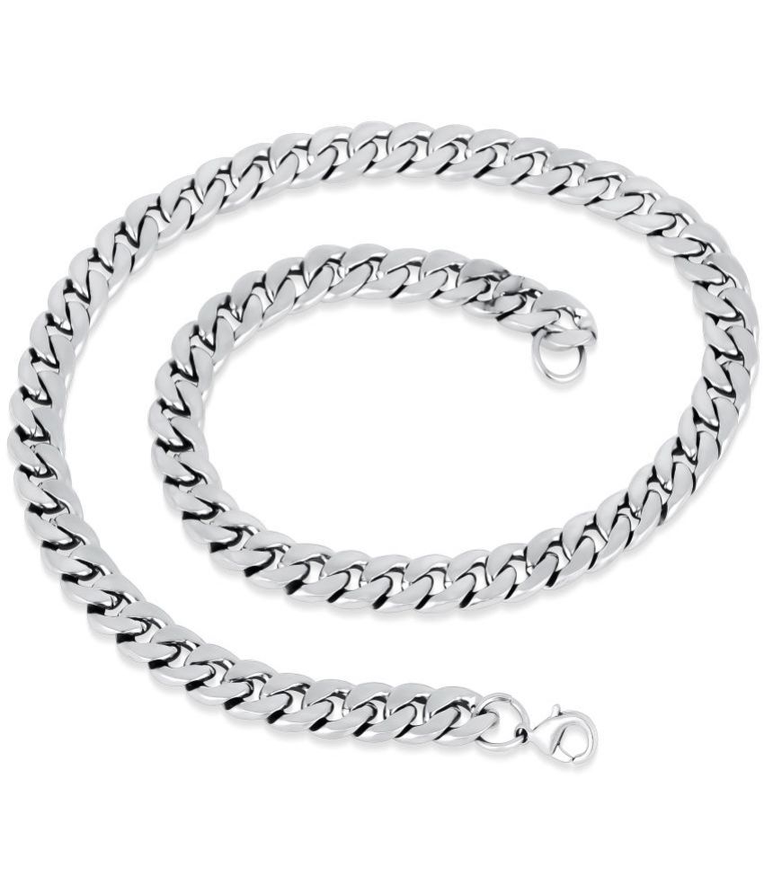     			Thrillz Silver Plated Chain ( Pack of 1 )