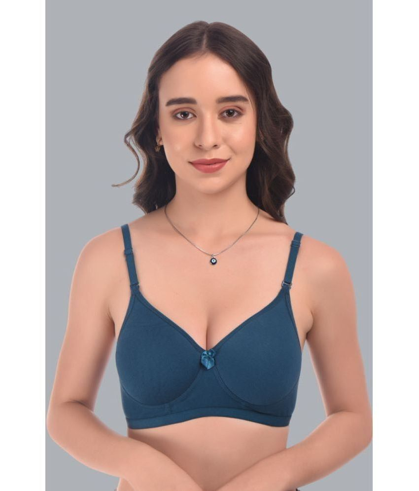     			Viral Girl Cotton Heavily Padded Women's Plunge Bra ( Multicolor ) VM-PUSHUP-DC-GREEN