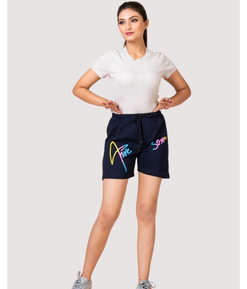     			powermerc Cotton Hot Pants - Navy Single