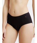 Jockey SW05 Women Super Combed Cotton Elastane Stretch Period Panty - Black