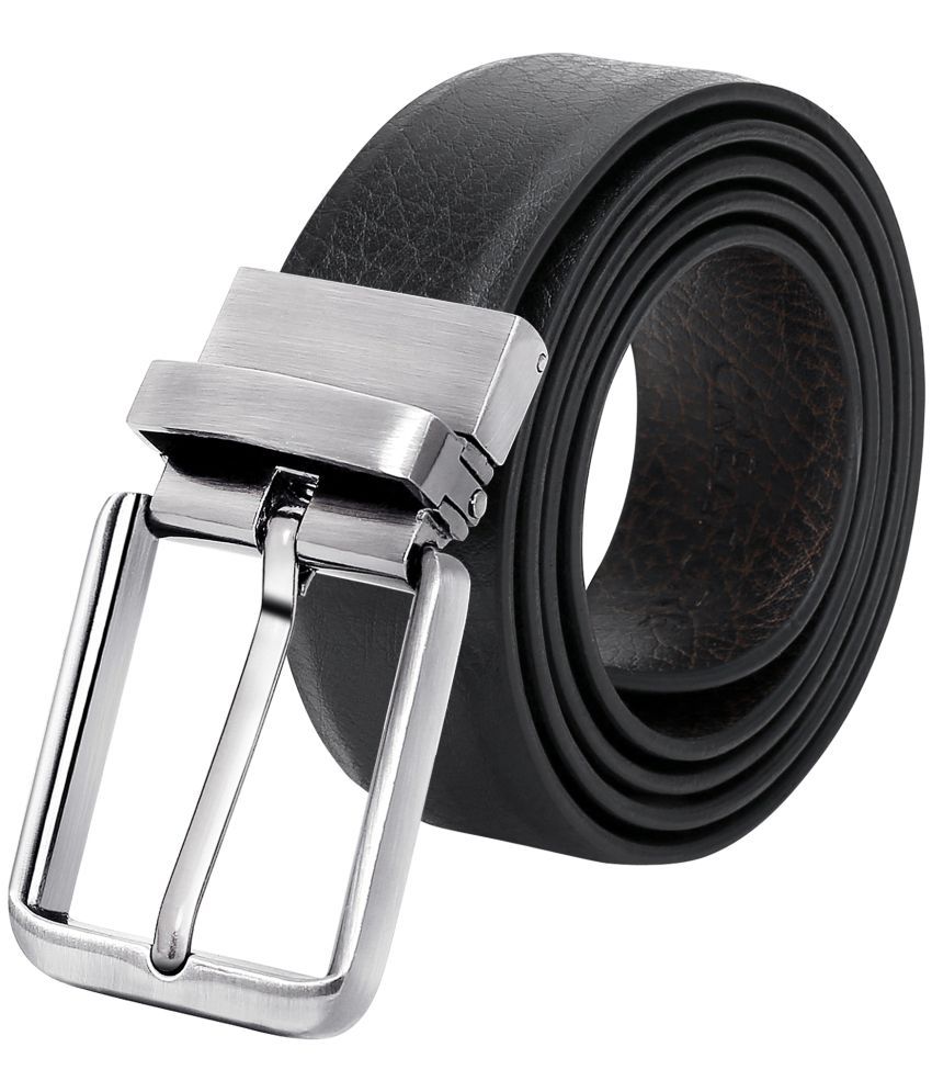     			Creature - Black PU Men's Reversible Belt ( Pack of 1 )