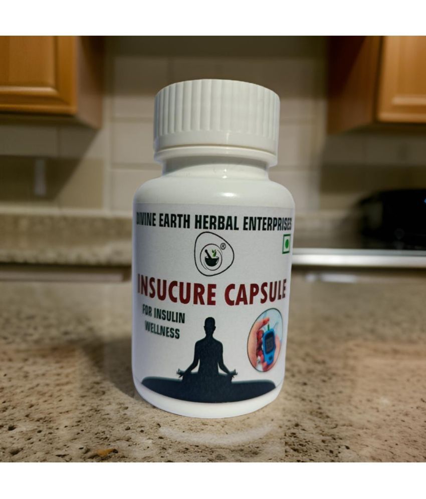     			DIVINE EARTH HERBAL ENTERPRISES - INSUCURE CAPSULE Plant Protein Powder ( 1 mg Natural )