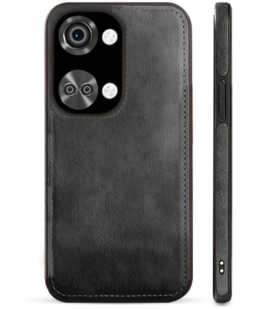     			Doyen Creations Plain Cases Compatible For Artificial Leather Oneplus nord 3 ( Pack of 1 )