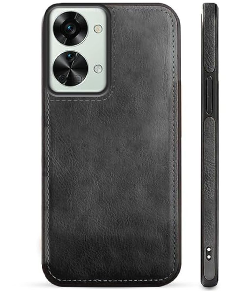     			Doyen Creations Plain Cases Compatible For Artificial Leather Oneplus nord 2T 5g ( Pack of 1 )