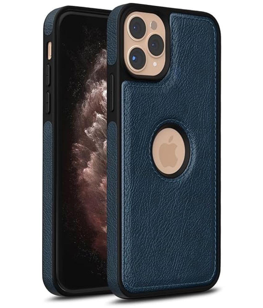     			Doyen Creations Plain Cases Compatible For Artificial Leather Apple Iphone 11 pro ( Pack of 1 )
