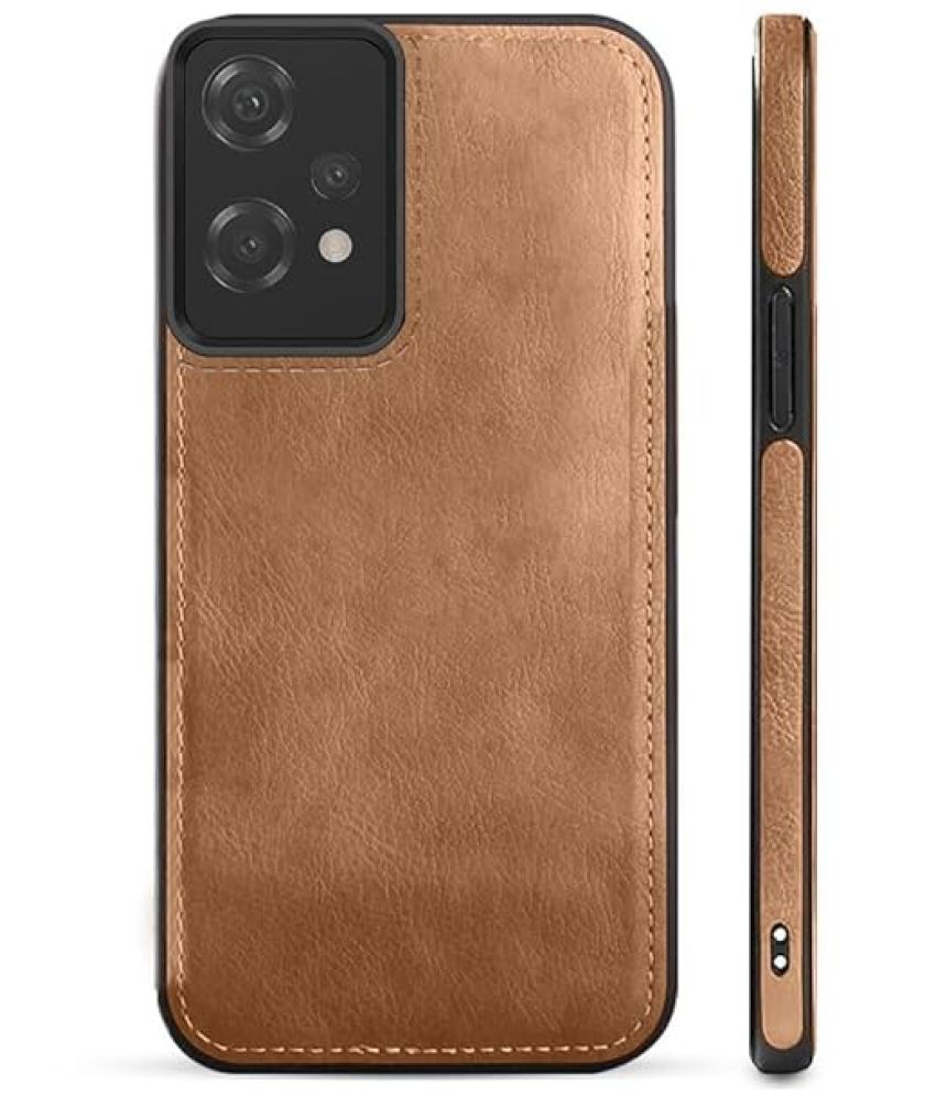     			Doyen Creations Plain Cases Compatible For Artificial Leather Oneplus nord ce 2 lite 5g ( Pack of 1 )