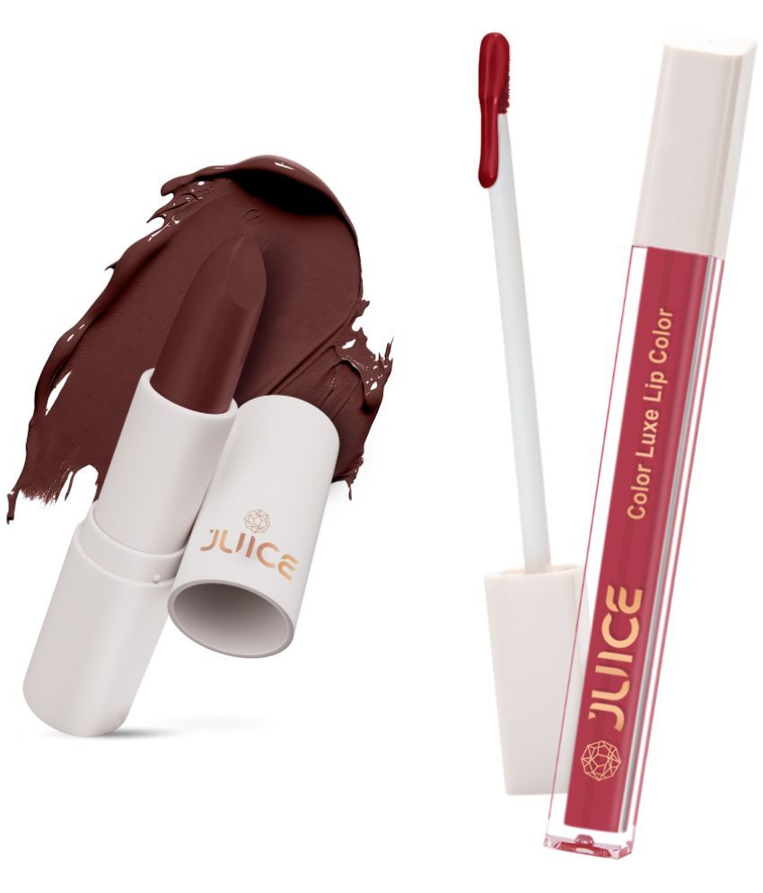     			Juice Brown Matte Lipstick 100